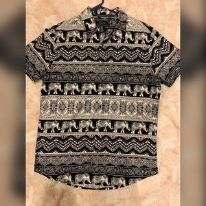 Casual Button up short sleeve shirt